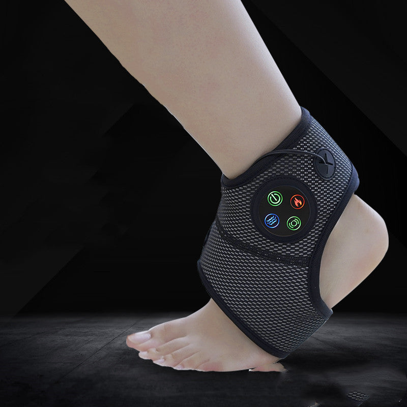 Ankle Massager Kneading The Ankle With Electric Hot Compress