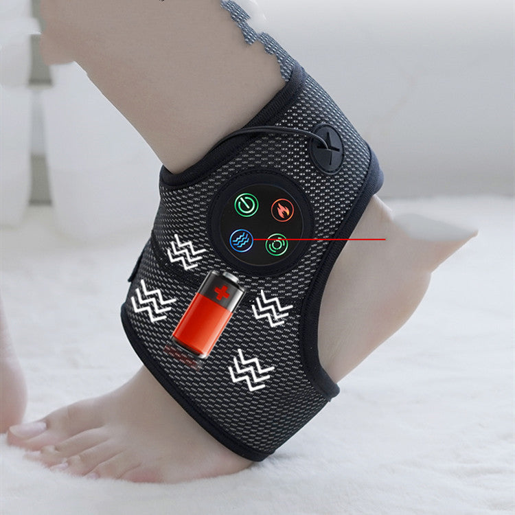 Ankle Massager Kneading The Ankle With Electric Hot Compress