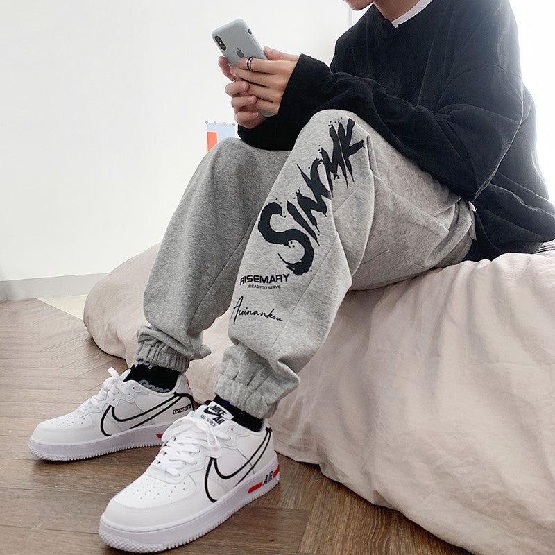 Sweatpants Korean Style Trendy Loose Casual Trousers