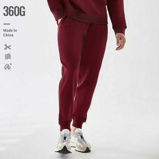 Retro Cropped Sports Casual Slim Sweatpants