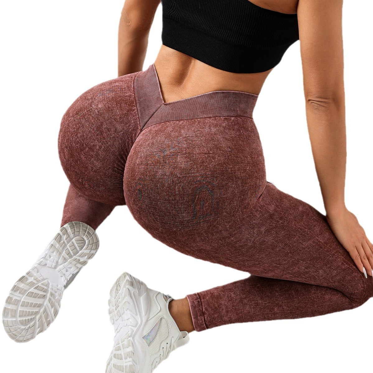 Hip Lifting Yoga Seamless Tight Women's Pants