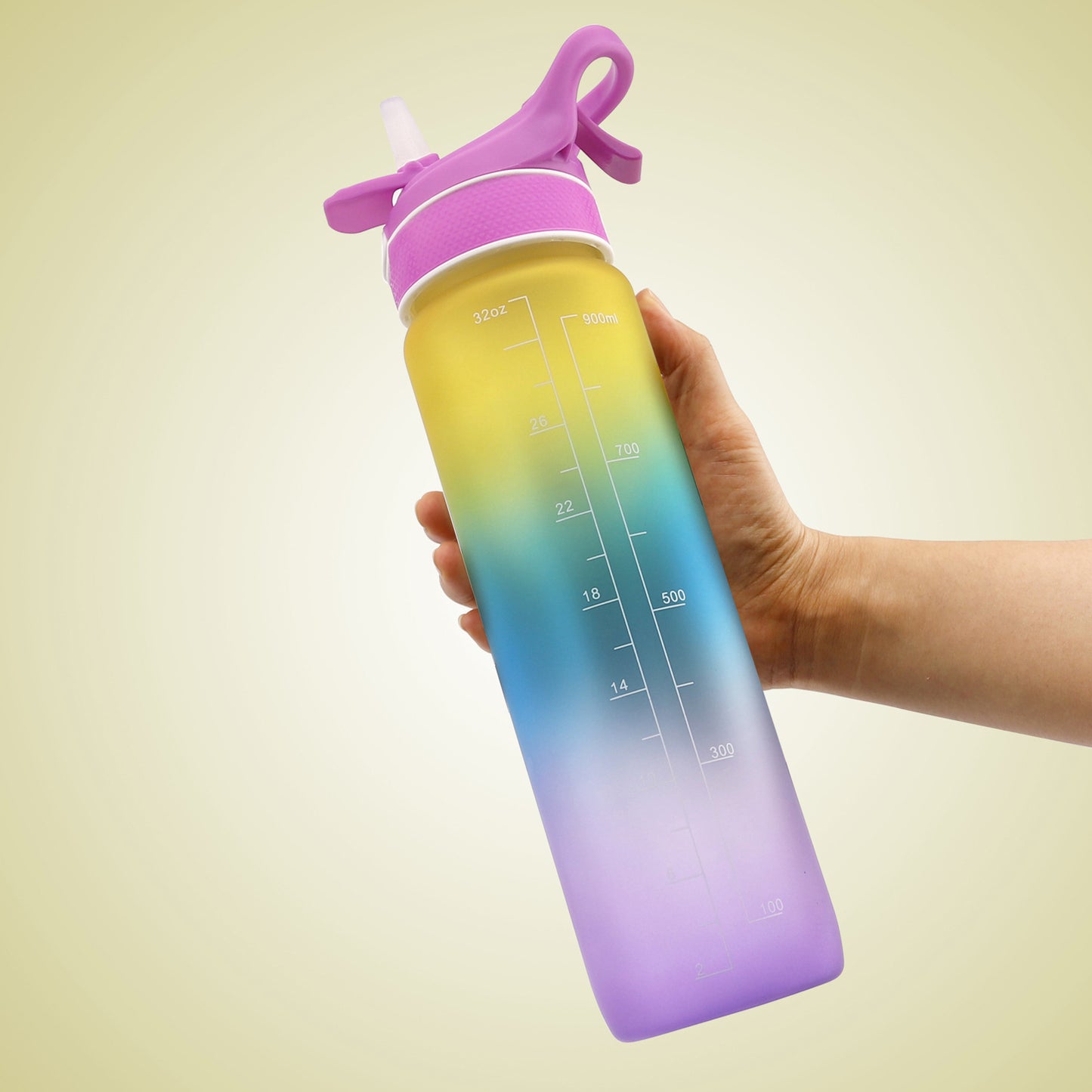 Motivation Tracker Water Bottle