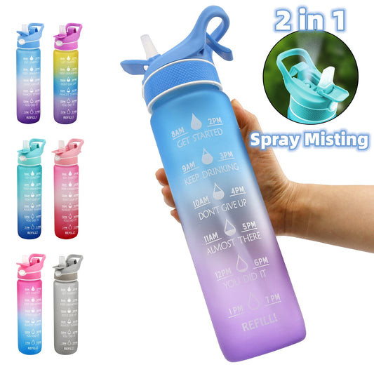 Motivation Tracker Water Bottle